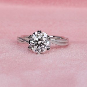 Anello <span class=keywords><strong>di</strong></span> Fidanzamento SGARIT Personalizzato in Oro 18K con Diamante Coltivato in Laboratorio IGI Vvs D 3ct Taglio Radiant per Matrimoni e Feste - Product Image 3