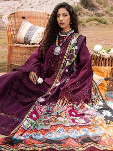 Ensemble de vêtements indiens et pakistanais en coton brodé de qualité supérieure, collection été, robe en coton 3 pièces pour femmes 2026 - Product Image 4