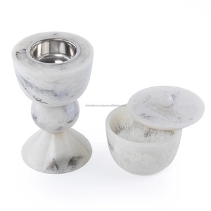 Saffron <b>Nights</b> Eco Resin Mubkhar Bakhoor Burner Designer Incense <b>Stand</b> for Ramadan Festivities - Product Image 2