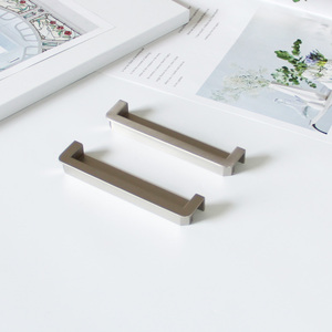 Tiradores de Aleación de Zinc Modernos para Muebles, Diseño Minimalista, para Gabinetes de Cocina, Armarios de Baño, Mesitas de Noche y Cajones, Venta al Por Mayor - Product Image 1