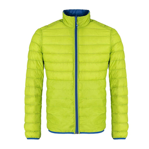 Veste matelassée personnalisée pour homme, rembourrée en duvet, haute qualité, polyester et nylon, vestes matelassées pour homme et unisexe - Product Image 1