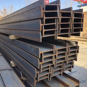 Poutre en acier structurel, poutre métallique industrielle, poutre en acier de construction robuste, matériau de support d'ingénierie, ASTM - Product Image 3
