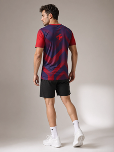 T-shirts pour hommes de haute qualité, coupe classique, col rond, manches courtes, imprimés, légers, respirants, anti-boulochage, tricotés, 200g - Product Image 4