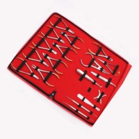 Instrument orthodontique FIDA, instrument dentaire de base de haute qualité, kit composite, acier inoxydable, certifié CE, manuel, classe I
