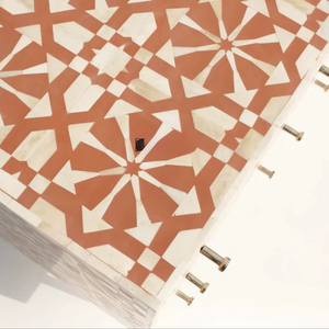 ILAHI's Bone Inlay <b>Drawer</b> Modern Design Agate Detailing <b>Storage</b> Portable Home Furniture - Product Image 1