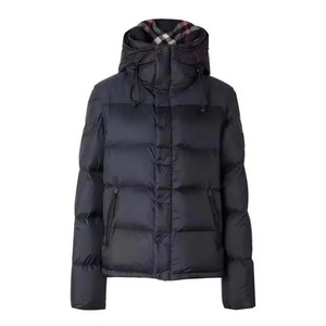 Veste matelassée personnalisée pour homme, doublure à carreaux kaki, vente en gros, manteau à capuche rembourré chaud, veste d'extérieur d'hiver, OEM, nouveauté - Product Image 5