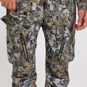 Waterproof Camouflage Hunting Bibs for Men Insulated Cold Weather Thermal Overalls Breathable Silent Outdoor Trousers - Product Image 4