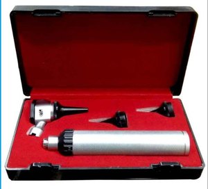 ENT Otoscope Diagnostic Ophthalmoscope Set Stainless Steel Manual Surgical Instruments Complete Premium Quality - Product Image 5