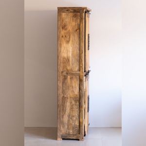 Armario Vandana Nova Nimbus con 2 puertas correderas en madera de mango Uain - Product Image 4