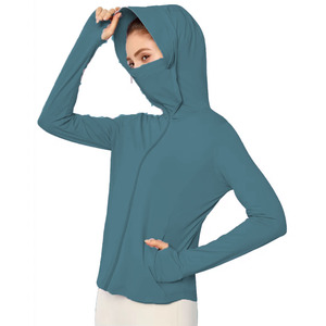 Chaqueta con Capucha de Verano para Pesca, Camping y Senderismo al Aire Libre, Ligera, de Manga Larga, Venta al Por Mayor de Fábrica, Cortavientos para Mujer - Product Image 1