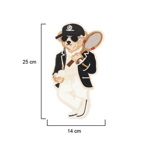 Dandy Bear Fashion <b>Sew</b> <b>On</b> Embroidered <b>Patch</b> - Product Image 4
