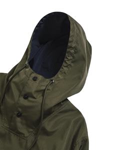 Cheap Price Breathable Canvas Windbreaker Jacket High Quality Custom Plus Size Casual Front Hoodie Windproof 2026 - Product Image 3
