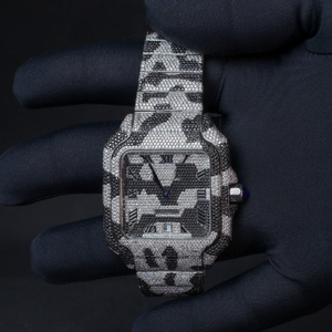 Brand New High Quality Iced Out Lab Grown <b>Watch</b> Colorless Diamond <b>Watch</b> for <b>Men</b> Best Quality Wholesale Price - Product Image 1
