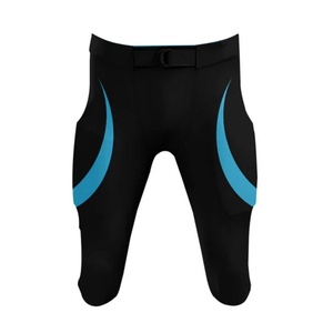 Advanced Comfort Breathable Eco-Friendly American Football <b>Padded</b> Pant Lightweight Build for <b>Practice</b> Use - Product Image 1