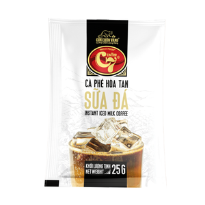 วีเซิลสีทองครีมเทียมปราศจากนมจากเวียดนามกาแฟเย็นสำเร็จรูปผง hucafood - Product Image 1