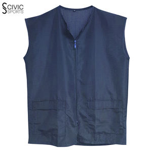 Chaqueta de Peluquero Clásica Personalizable para Hombre, Chaleco de Salón de Algodón con Relleno de Lana, Uniforme de Cómoda Transpirable Personalizado - Product Image 3