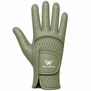 High Performance Unisex Golf <b>Gloves</b> Genuine Leather Hook Loop Closure Non-Slip Breathable Flexible <b>Grip</b> Customizable Packaging - Product Image 1