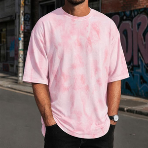 Oversized <b>Tshirts</b> for Men Tie Dye Hipster T Shirts Fashion Baggy Gym Shirts Short Sleeve Unisex Designer Tees Shirt - Product Image 2