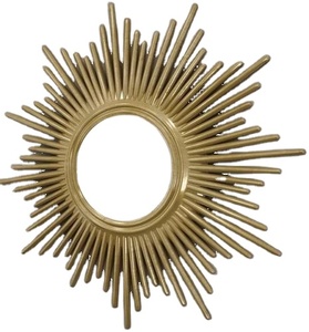 Best Selling Iron <b>Mirror</b> Art <b>Irregular</b> Circular Living Room Metal Frame Wall <b>Mirror</b> Decor Christmas Vintage Luxury Space Casual - Product Image 1