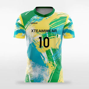 Custom Wholesale OEM Manufacturer Supplier <b>Men</b> Soccer Jersey Export Teamwear Private Label Production - Product Image 1
