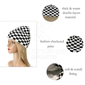 Gorros de Punto Unisex de Alta Calidad para Invierno, Cómodos, 100% Acrílicos, Ajustables, para Uso en Exteriores - Product Image 2