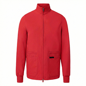 Blouses médicales personnalisées avec logo, fermeture éclair sur le devant, uniformes d'infirmière athlétiques, prix d'usine, vente en gros de blouses pour salons de spa - Product Image 5