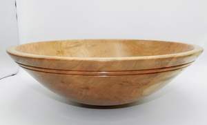 Bol de service décoratif en bambou de qualité supérieure, fait à la main, poli, pour fruits et en-cas, mariage, finition naturelle de luxe - Product Image 6