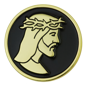 ของที่ระลึกคริสตจักรปี 2026 เข็มกลัดโลหะเคลือบแบบกำหนดเอง ลายกางเขน สำหรับศาสนาและจิตวิญญาณ - Product Image 3