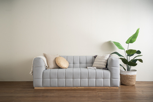 High-End Three Seater Luxury <b>Pet</b> Friendly Upholstered Couch with Solid Wood Base for Living Room Hotel Apartment Hospitality Use - Product Image 6