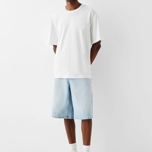 T-shirt en coton tricoté 100% pour homme - élégant et doux, respirant, vêtements décontractés été/printemps, anti-UV, séchage rapide, respectueux de l'environnement - Product Image 3