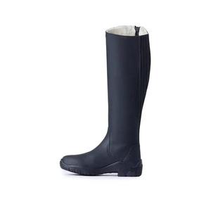 Bota de Montar para Caballo, de Cuero Sintético de Color Sólido, Protección Completa para Montar a Caballo - Product Image 3