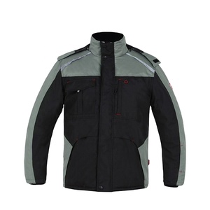 Mens Waterproof Knitted Cotton Fox Trim Softshell Hooded Jacket Windproof Fleece <b>Lined</b> Outdoor <b>Coat</b> Breathable Lightweight - Product Image 1