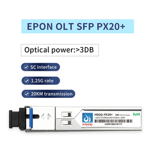 Bộ Thu Phát Epon Olt <span class=keywords><strong>Sfp</strong></span> HSGQ 1.25G <span class=keywords><strong>PX20</strong></span> + 20KM GEPON Olt <span class=keywords><strong>SFP</strong></span> - Product Image 2