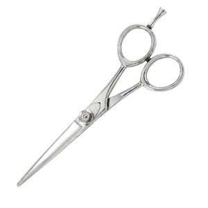 Ciseaux à effiler professionnels en acier inoxydable à lame tranchante, plaqué or rose 18 carats, avec manche ergonomique en céramique, pour droitiers, destinés aux coiffeurs - Product Image 4