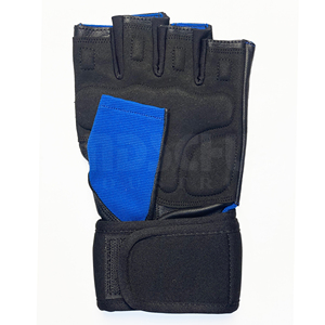 Workout Weightlifting Gloves PU Material Non-Slip Hand Grips Adjustable Wrist <b>Strap</b> for Unisex Gym Use - Product Image 5