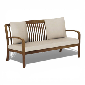 Ensemble de canapés de patio haut de gamme, structure en aluminium, dossier en corde tressée, coussins amovibles, mobilier de jardin - Product Image 2