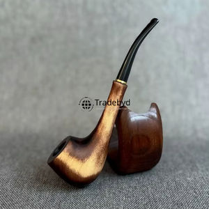 Pipa de Tabaco de Madera Natural Ecológica Moderna Hecha a Mano de Primera Calidad por Tradebyd - Product Image 5