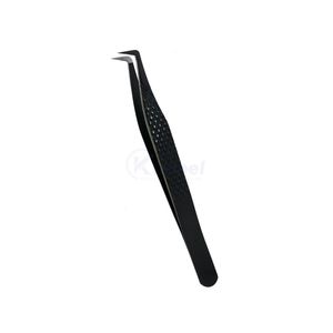 Pinzas de Aislamiento Ultra Finas Negras, Pinzas Profesionales de Acero Inoxidable con Punta Recta para Separación Precisa - Product Image 5