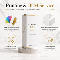 Boîte d'emballage de parfum en carton blanc avec logo personnalisé, carton pliable cosmétique imprimé OEM avec estampage à chaud et gaufrage