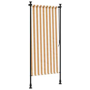 Stores enrouleurs d'extérieur orange, blanc et anthracite pour portes et fenêtres - Product Image 5