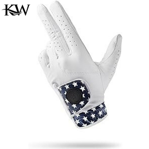 1 Par de Guantes de Golf para Hombre, Antideslizantes, de PU, Dedos Completos, Deportivos, Transpirables, Cómodos, con Marcador Magnético - Product Image 4