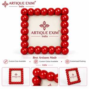 <b>White</b> Beaded Framed <b>Mirror</b> Rectangular Wall <b>Mirror</b> Decorative Dressing Vanity <b>Mirror</b> for Bathroom Entryway Bedroom - Product Image 1