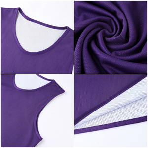 ชุดยูนิฟอร์มบาสเก็ตบอลแบบกลับด้านได้ พิมพ์ลายด้วยความร้อน โพลีเอสเตอร์ 100% ดีไซน์สวยที่สุด ขายส่ง OEM ไซส์ใหญ่พิเศษสำหรับทุกเพศ - Product Image 6