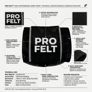 Équipement de fitness professionnel pour l'entraînement, bandes de maintien pour poignets ajustables haute performance, sur mesure, pour Cross Fit - Product Image 2