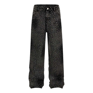 Jeans Holgados Personalizados al por Mayor para Hombre, Invierno, Sólidos, Transpirables, 100% Algodón, Alta Calidad, Diseño Único, Gran Venta - Product Image 6