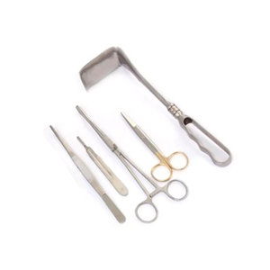 Juego de Instrumentos Quirúrgicos para Cesárea al por Mayor, Instrumentos Médicos Profesionales de Acero Inoxidable para Suministros Sanitarios - Product Image 3