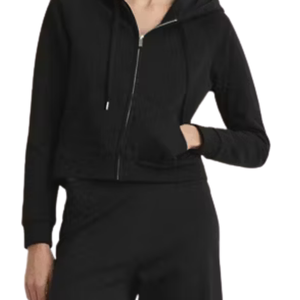 Custom Women's Slim Fit Full <b>Zip</b> Hoodie Lightweight Fleece <b>Hooded</b> Sweatshirt Casual Activewear Jacket OEM ODM Supplier - Product Image 5