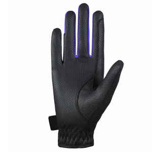 Gants d'équitation en cuir imperméables professionnels de haute qualité, confortables, à doigts entiers, pour l'équitation, faible MOQ - Product Image 1