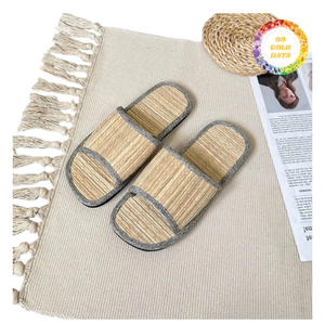 Handcrafted Water Hyacinth <b>Slippers</b> Durable Seagrass <b>Slippers</b> Expertly Woven For Long Lasting Everyday Use Bulk - Product Image 5
