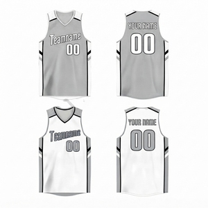 Camiseta de Baloncesto Ligera Personalizada al por Mayor para Hombre, Uniforme Profesional de Malla Transpirable de Secado Rápido, Camiseta sin Mangas con Cuello en V para Equipo - Product Image 1